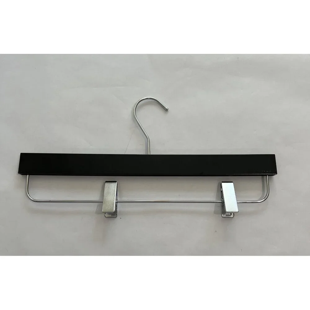 Saint Laurent Wood Hanger in Black